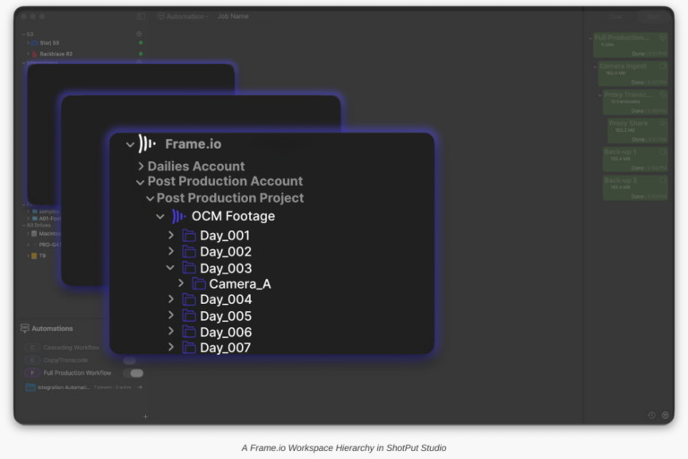 Native Frame.io Integration Now Available in ShotPut Studio - Imagine ...